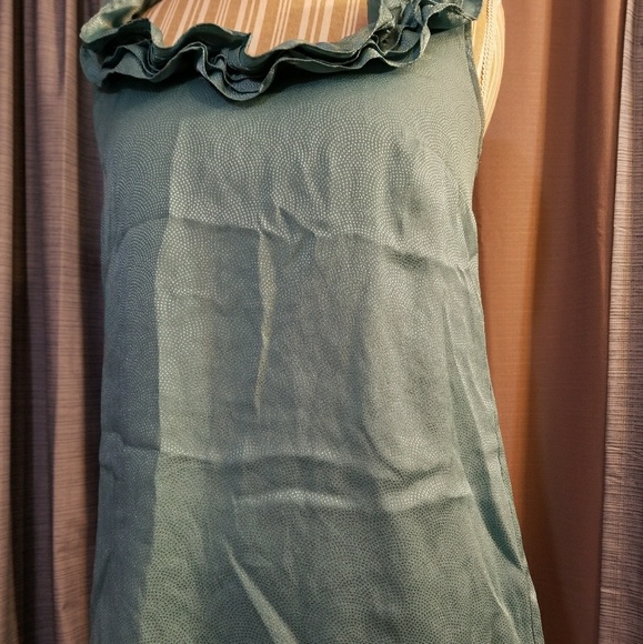 🌻🌺🌻ANN TAYLOR LOFT RUFFLE TRIM BLOUSE!! - Picture 3 of 5